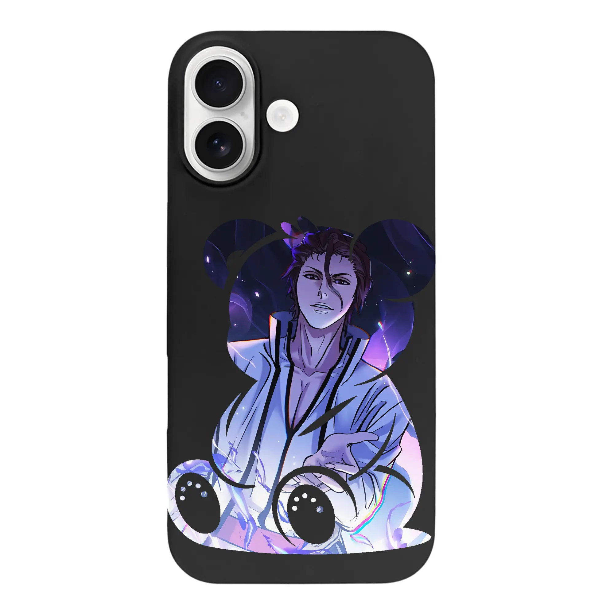 ブリーチ グッズ 藍染 惣右介 - iPhone 17 シリーズ シリコンケース 薄型 耐衝撃 指紋防止 ソフトタッチカバー 精密フィット 傷防止 保護ケース iPhone 17/17 Air/17 Pro/17 Pro Max 対応